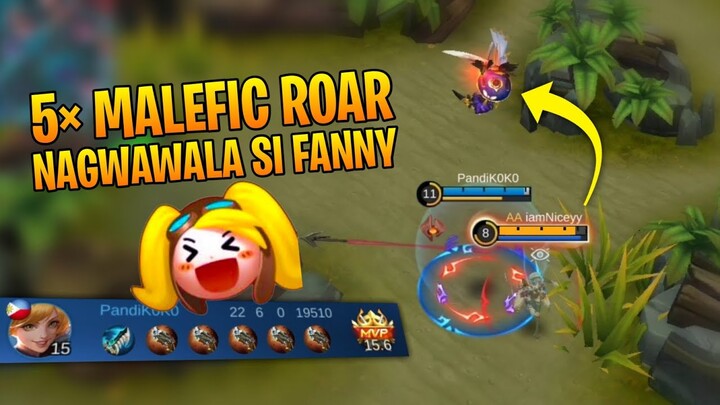 ( FANNY 1HIT ITEM ) Iyak Yung Angela 1hit Ulti Kay Fanny😂