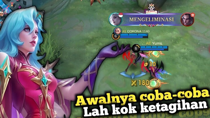 Awalnya iseng!? eh keterusan ternyata!? gass spam!? cobain deh - Mobile Legends