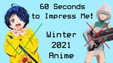 Can Winter 2021 Anime Hook Me in ONE MINUTE?