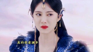 After Hua Shu found out that Lanfeng was killed by his father, she killed her father with her own ha