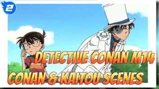 [The Lost Ship in the Sky] Conan and Kaitou Kid Scenes_2