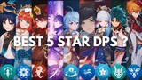Who is BEST C0 5 Star ? 9 F2P DPS Showcase [ Genshin Impact ]