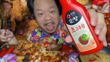 กินตามเกาหลี1วัน!! หมูย่างDIYพร้อมมาม่าเผ็ดโคตรแซ่บเลยพี่น้อง