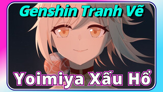 [Genshin/Tranh Vẽ Yoimiya] Yoimiya Xấu Hổ