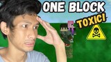 Minecraft ONE BLOCK but, the World is TOXIC! #2