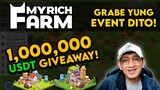 MY RICH FARM - 1,000,000 USDT GIVEAWAYS! GRABE TO!