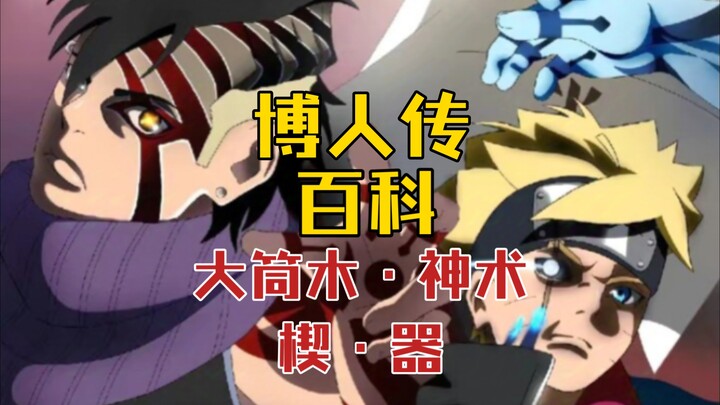 【博人传百科】大筒木 神术 楔&器 转生等新概念官方设定！