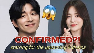 Breaking: Gong Yoo and Song Hye Kyo RUMOURED to have been in talks of an upcoming kdrama series 😱