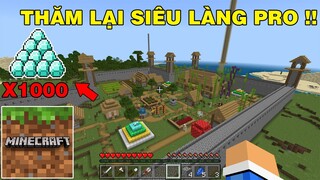 Mình Đã Quay Lại Thăm Những | Ngôi Làng Phiên Bản Cũ Có Rất Nhiều Kỉ Niệm | TRONG MINECRAFT PE..!!