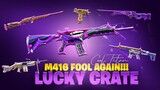 PUBG LUCKY CRATE | PUBG MOBILE | BGMI | COOL TITAN | THE FOOL M416 is Back😡😡