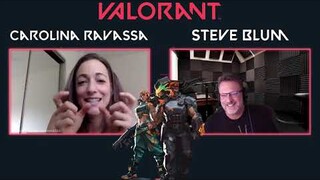 Valorant Brimstone Live Voice Line | Steve Blum & Carolina Ravassa