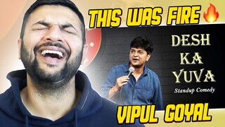 DESH KA YUVA | Aashish Goyal | Stand up Comedy Reaction