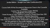 Jordan Belfort – Straight Line Sales Certification Course Download