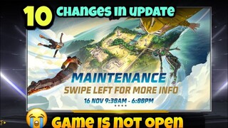 new update in free fire / game is not opening / ob37 update full details