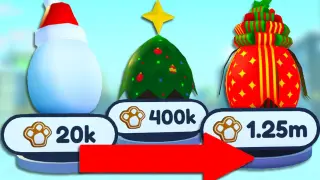 Hatching EVERY Christmas Egg in Pet Simulator X!!