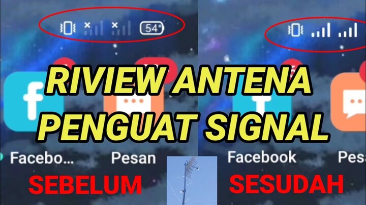 RIVIEW ANTENA PENGUAT SIGNAL Cocok untuk plosok desa