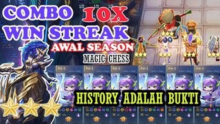 COMBO WINSTREAK DI AWAL SEASON , SAMPEK WINSTREAK 10 KALI, CEPETAN DI COBA SEBELUM DI NERF