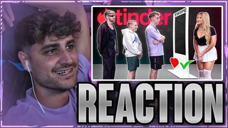 HUGO MIT DEM MINECRAFT RIZZ🤪🤙🏼 ELI reagiert auf TINDER IN REALLIFE - Hugo findet seine Traumfrau😂