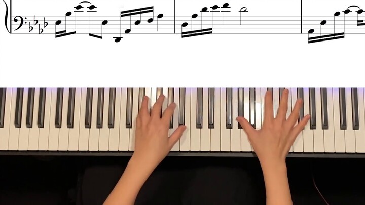 【TRÁI TIM CỦA TÔI SẼ TRỞ LÊN】 Biểu diễn piano với điểm số BGM
