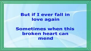 If I Ever Fall In Love Again/By Kenny Rogers & Anne Murray/MV Lyrics