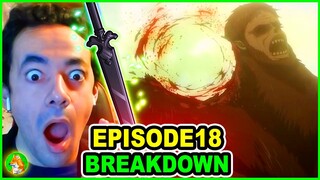 Beast Titan ARRIVES! Attack on Titan Season 4 Part 2 Episode 18 BREAKDOWN