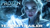 Frozen - Live Action (2024) | FIRST TEASER TRAILER - Margot Robbie | Disney+