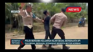 kejar-kejaran Polisi, Keluarga dengan Begal