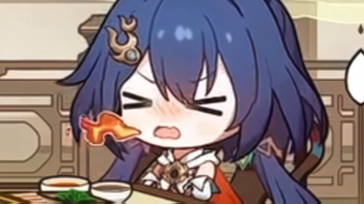 Yunli, why are you eating hotpot secretly?
