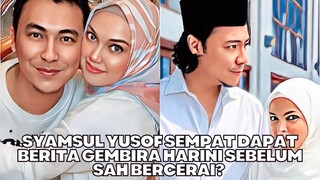 Syamsul Sempat Dapat Berita Gembira Harini Sebelum Sah Bercerai?