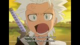 karin patting toshiro , calls him kid| Annoyed toshiro | Bleach | funny moments| rangiku