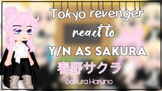 Tokyo revenger react to Y/n as Sakura || GCRV || Gacha Club Reaction Video ||