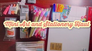 Mini Art and Stationery Haul | Philippines