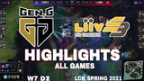 Highlight GEN vs LSB (All Game) LCK Mùa Xuân 2021 | LCK Spring 2021 | Gen G vs Liiv Sandbox