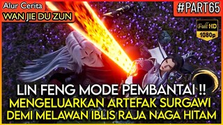 LIN FENG SENDIRIAN MELAWAN NAGA IBLIS TERKUAT !! - Alur Cerita Donghua #WJDZ (PART 65)