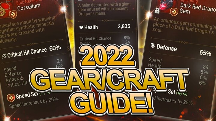 2022 Updated Gear Guide - Epic Seven