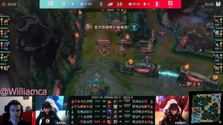 Tâm điểm trận đấu giữa TES và WBG phần 4 #game #LOL