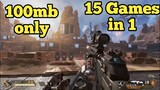 15 Games Under 100Mb 🔥 [With Link] High Graphics Games 🔥
