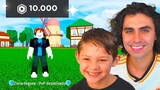 DEI 10 MIL ROBUX PARA UM F2P no Blox Fruits