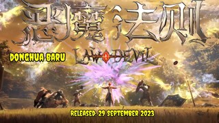 Donghua Baru Law of Devil | Realesed 29 September 2023