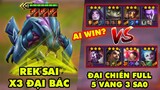 TOP khoảnh khắc điên rồ nhất Đấu Trường Chân Lý 196: Rek'Sai X3 Đại Bách,Đại chiến 5 vàng 3 sao Full