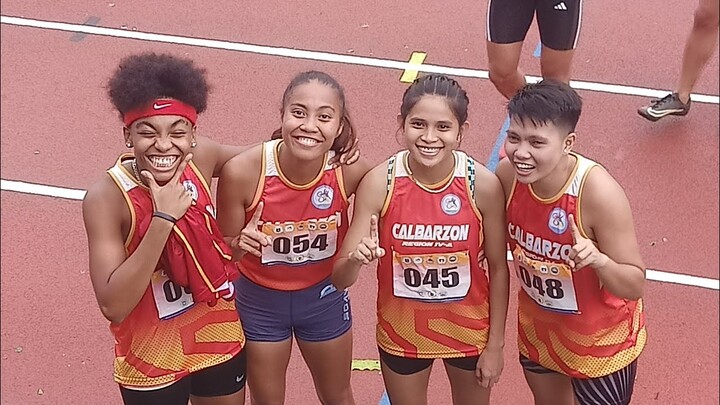 4x100m Relay Final Women National PRISAA 2024 Legaspi Albay