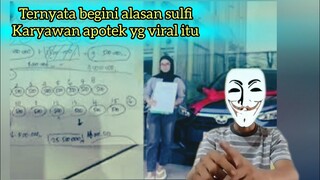 KARYAWAN APOTEK VIRAL TILEP UANG RP 500 RIBU PER HARI