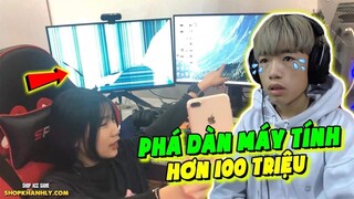 Kelly Về Quê - Khánh Ly Ở Nhà Troll Đe Dọa Phá '' Dàn Máy Tính 100 Triệu '' Của Kelly Và Cái Kết