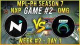 NXP vs OMG [Game 2] | MPL-PH Season 7 Week 2 Day 1 | NXP SOLID vs OMEGA ESPORTS