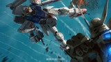 [Lớp phủ dày] (Không phải) Gundam không phổ biến, F-91 rơi từ trên trời xuống, được vẽ bằng Photosho