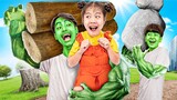 Baby Doll Family Turn Into Hulk Family - Funny Stories About Baby Doll Family