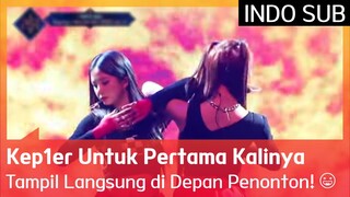 Kep1er Untuk Pertama Kalinya Tampil Langsung di Depan Penonton! 😆 EP02 #Queendom2 🇮🇩INDOSUB🇮🇩