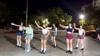Các nữ sinh viên đại học tràn đầy năng lượng tấn công! STAYC-Bubble dance road show cover | Một phiê