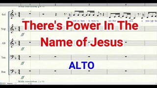 There's Power In The Name of Jesus | Alto