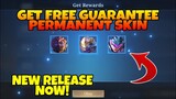 EVENT! FREE SKIN LOGIN ONLY! FREE GUARANTEE SKIN + PRE ORDER NOW | MOBILE LEGENDS